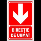 Indicator rosu pentru directie in jos